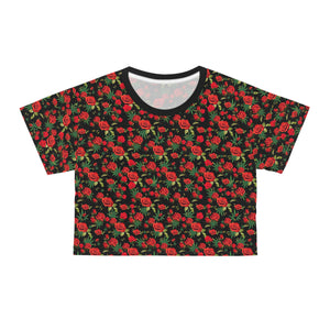 KushNRosesCrop Tee