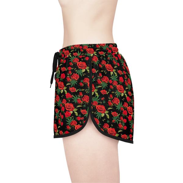 Kush N Roses Relaxed Shorts