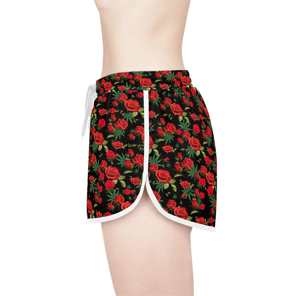 Kush N Roses Relaxed Shorts