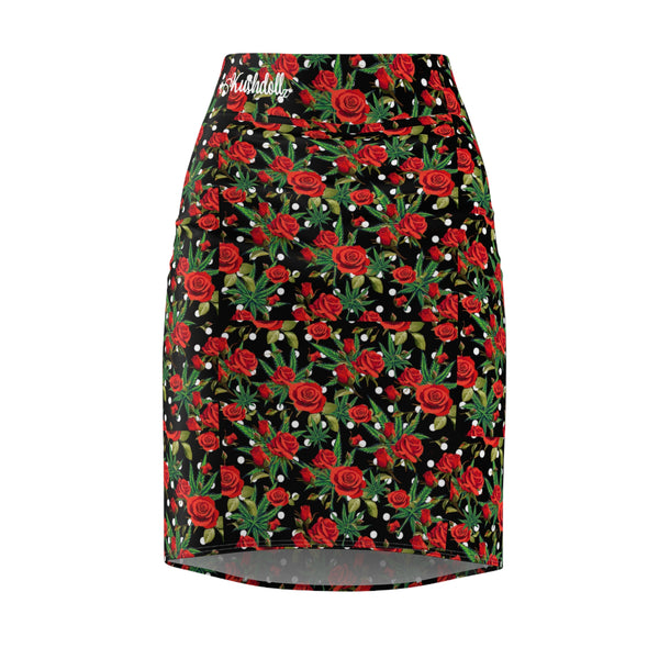 Kush n roses Pencil Skirt