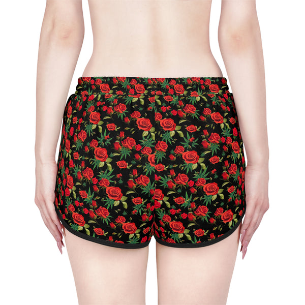 Kush N Roses Relaxed Shorts
