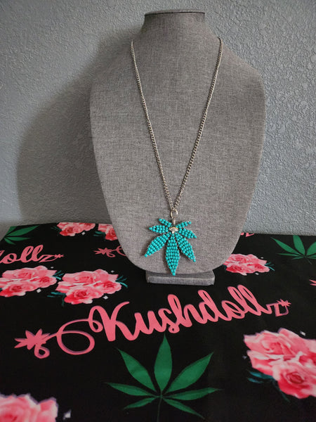 Beaded kush necklace