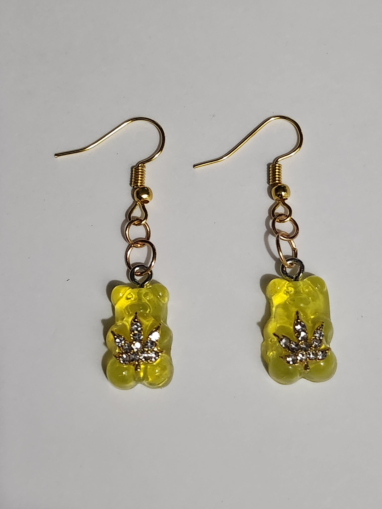 Kush bear yellow/rhinestone