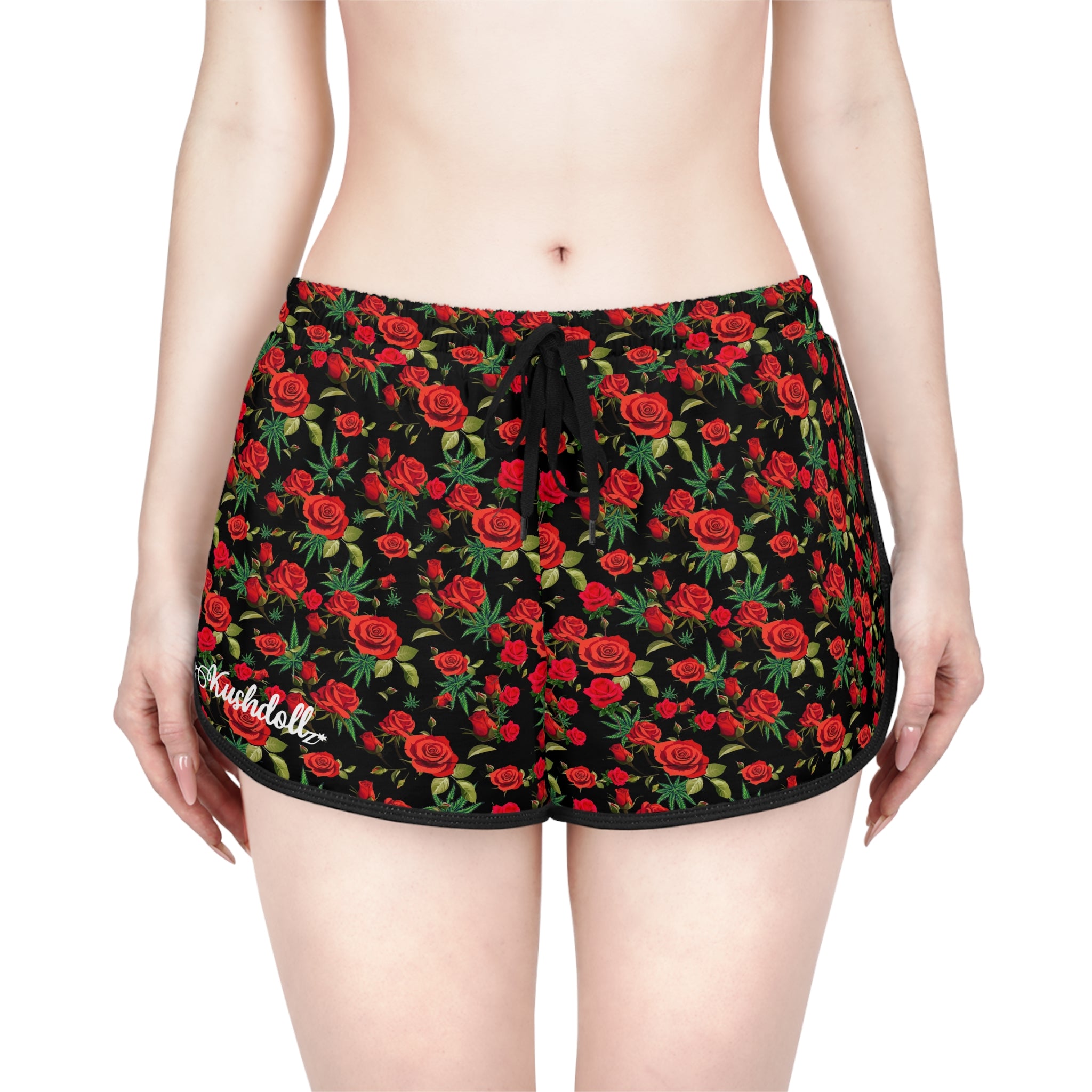 Kush N Roses Relaxed Shorts