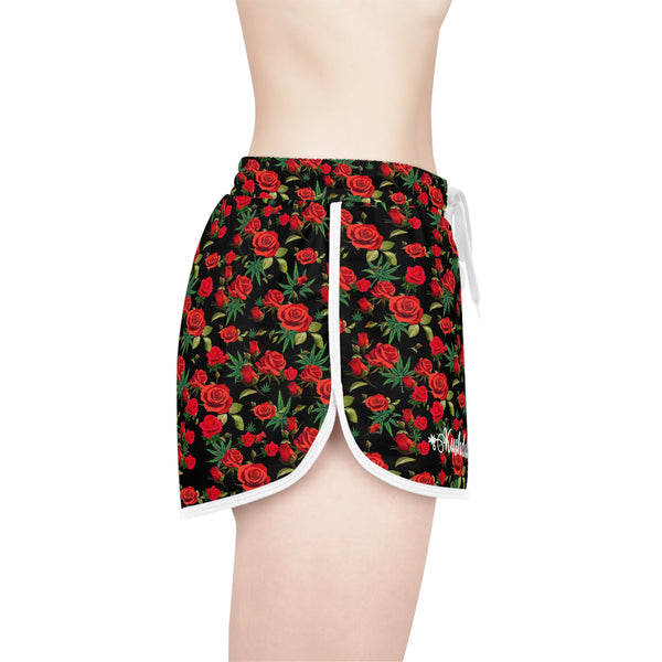 Kush N Roses Relaxed Shorts