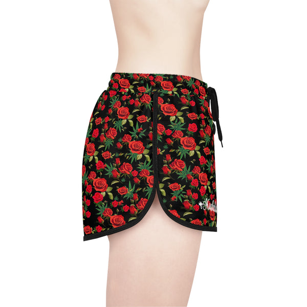 Kush N Roses Relaxed Shorts