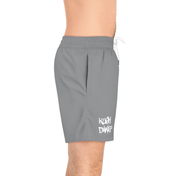 Kushdawgz Men's Mid-Length Swim Shorts