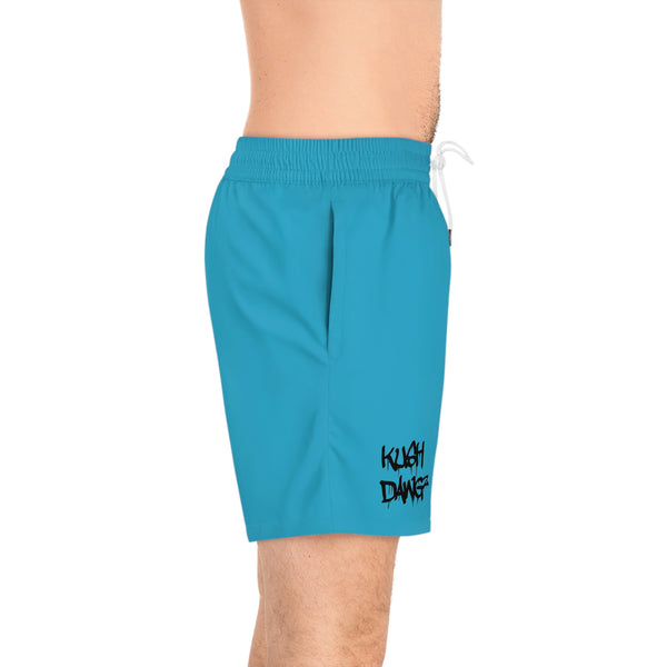 Kushdawgz Men's Mid-Length Swim Shorts