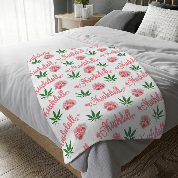 Kushdollz Velveteen Minky Blanket (Two-sided print)