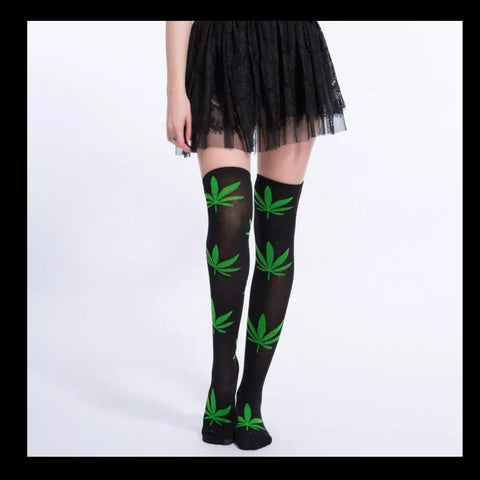 Kush Thigh high socks