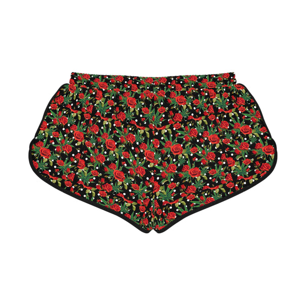Kush and Roses relaxed-fit shorts