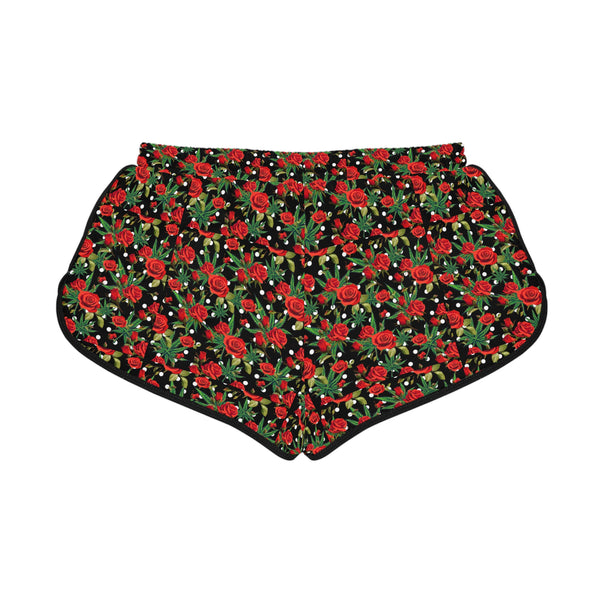 Kush and Roses relaxed-fit shorts