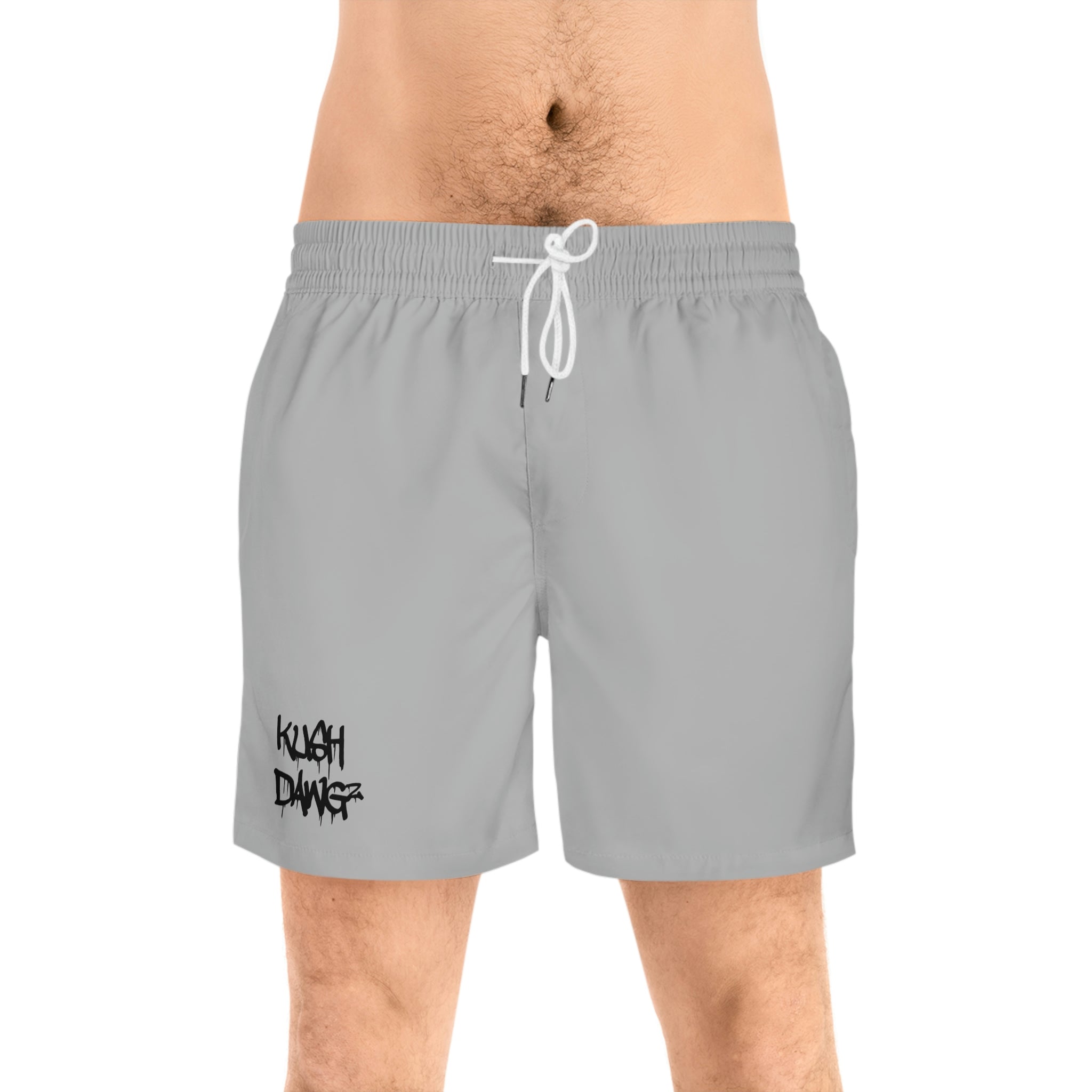 Kushdawgz Men's Mid-Length Swim Shorts