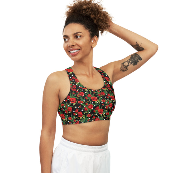 Kush n roses Sports bra