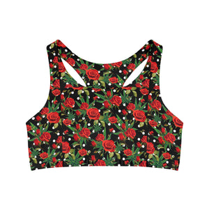 Kush n roses Sports bra