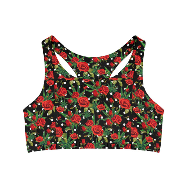 Kush n roses Sports bra