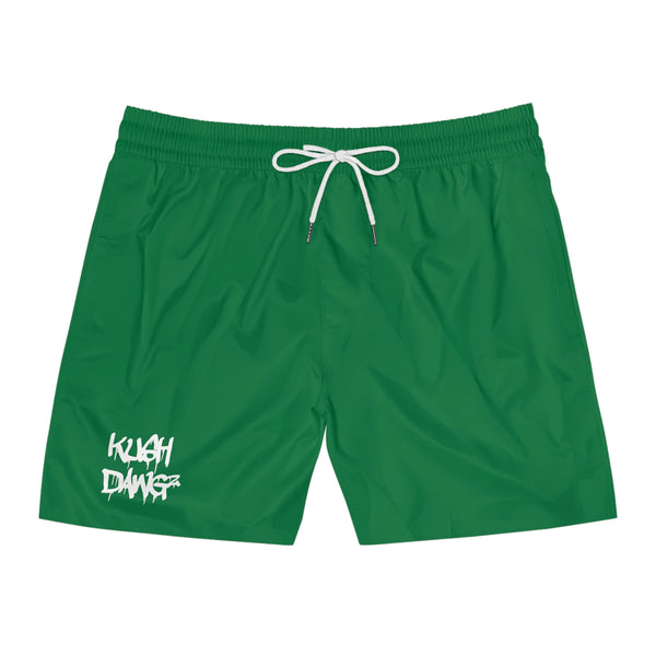 Kushdawgz Men's Mid-Length Swim Shorts