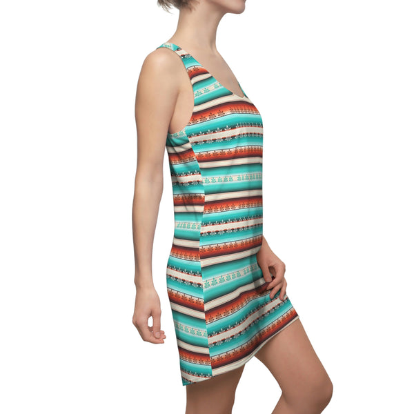 Wwstern kushed up Racerback Dress