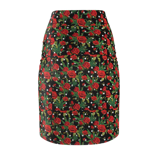 Kush n roses Pencil Skirt