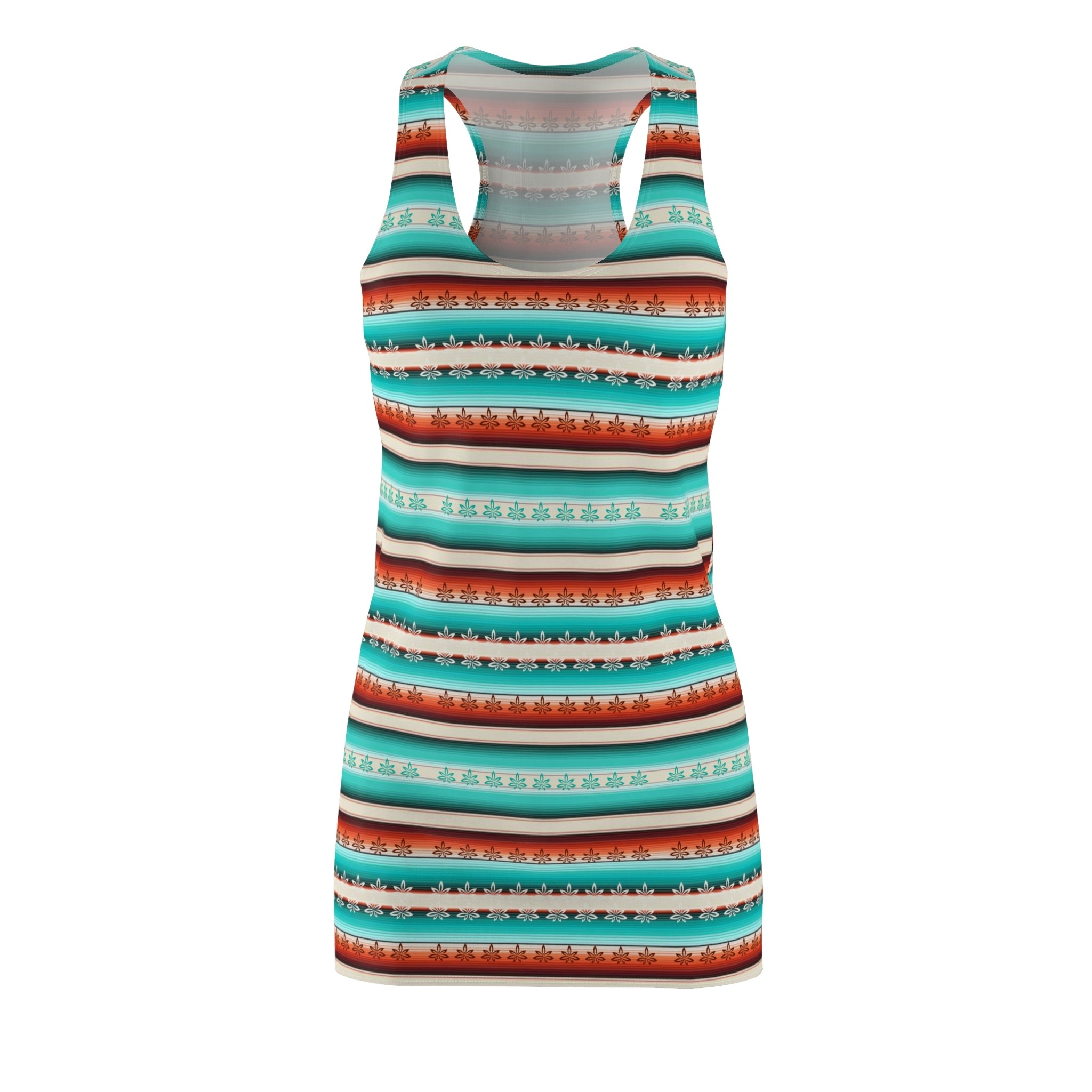 Wwstern kushed up Racerback Dress
