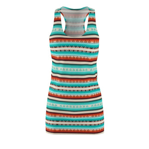 Wwstern kushed up Racerback Dress