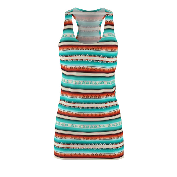Wwstern kushed up Racerback Dress