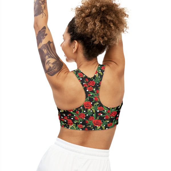 Kush n roses Sports bra
