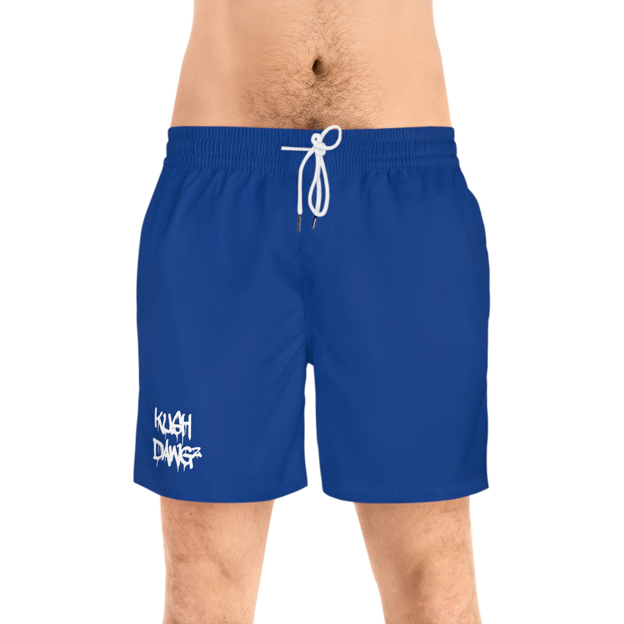 Kushdawgz Men's Mid-Length Swim Shorts