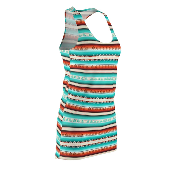 Wwstern kushed up Racerback Dress