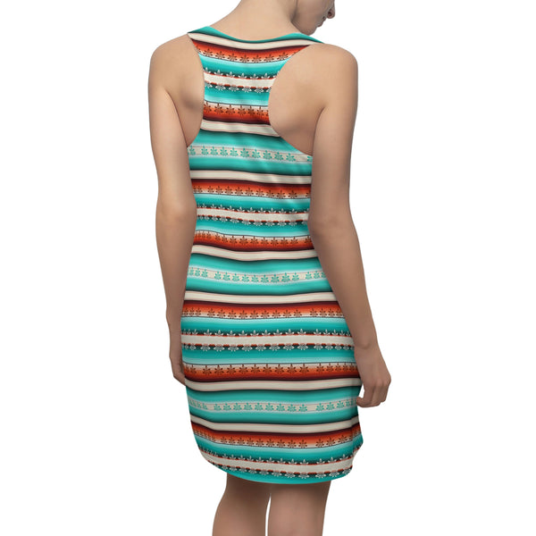 Wwstern kushed up Racerback Dress