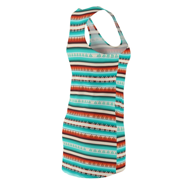 Wwstern kushed up Racerback Dress