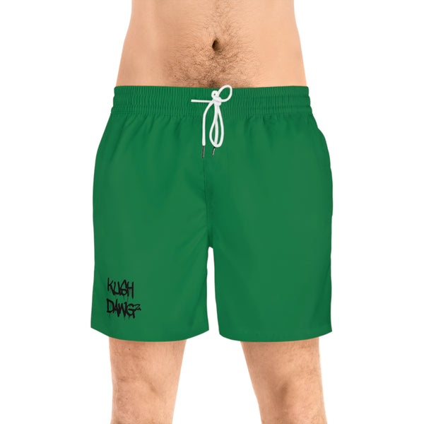 Kushdawgz Men's Mid-Length Swim Shorts
