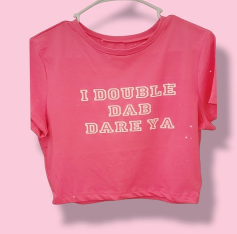 Double dab dare crop