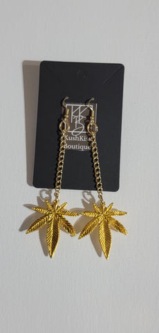 Kush longdrop earrings