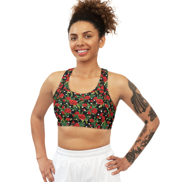 Kush n roses Sports bra
