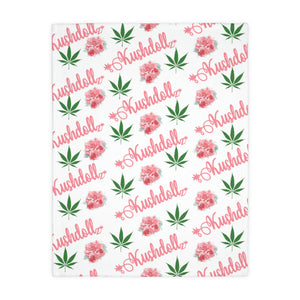 Kushdollz Velveteen Minky Blanket (Two-sided print)