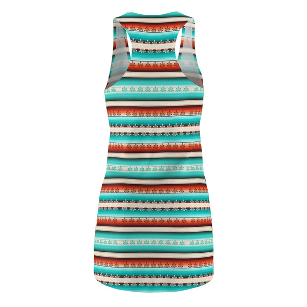 Wwstern kushed up Racerback Dress