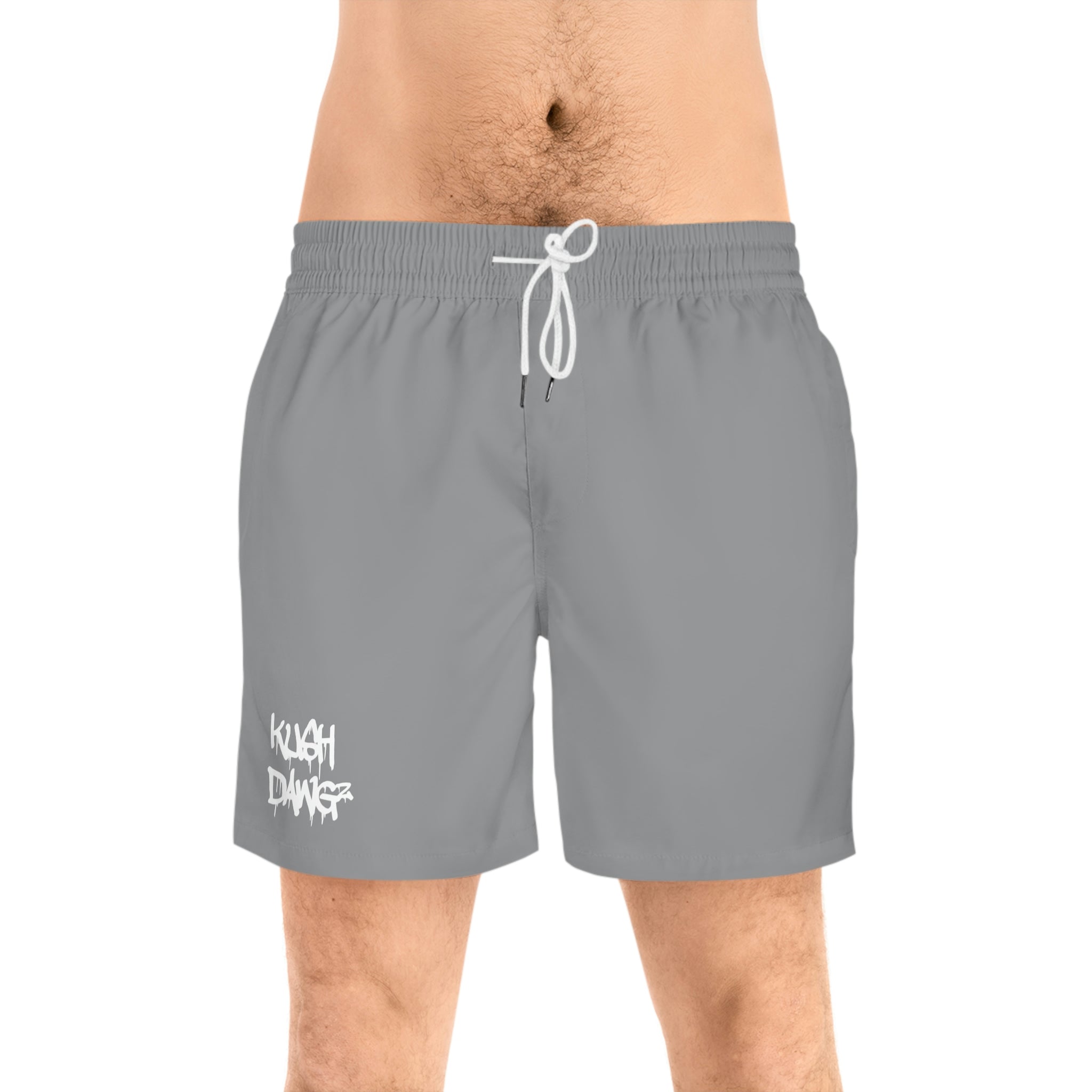 Kushdawgz Men's Mid-Length Swim Shorts